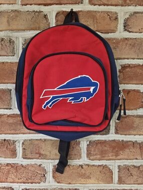 Kids Red and Navy Team Logo Backpack